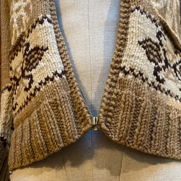 Vintage handmade bee full zip sweater - Picture 7 of 10